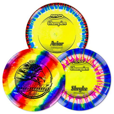 Innova Discs - I-Dye Champion Disc Golf Advanced Set - Walmart.com - Walmart.com