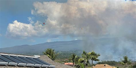 Fast-moving brush fire forces evacuations on Hawaii’s Big Island | Fox ...