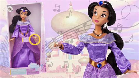 Disney Store: Princess Jasmine Singing doll REVIEW - YouTube