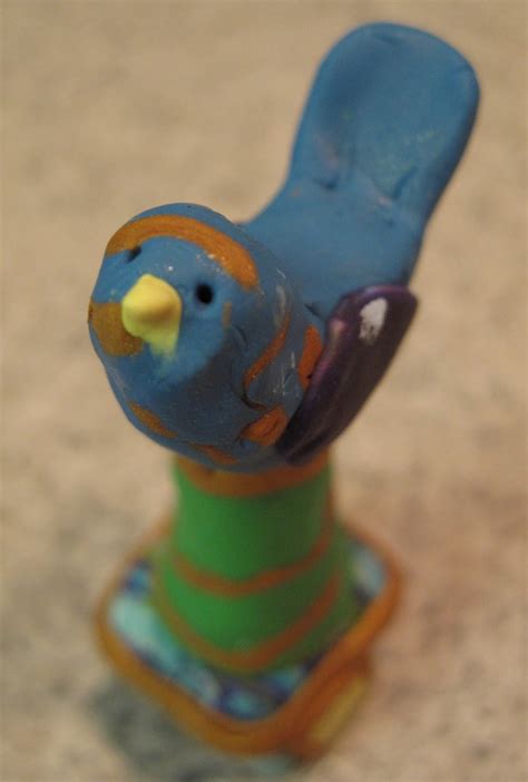 Angela Anderson Art Blog: Polymer Clay Birds & Houses - After School Art