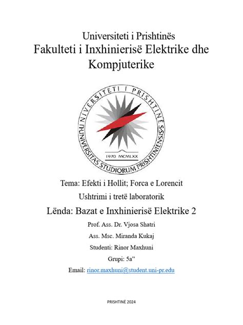 Fakulteti I Inxhinierisë Elektrike Dhe Kompjuterike: Universiteti I ...