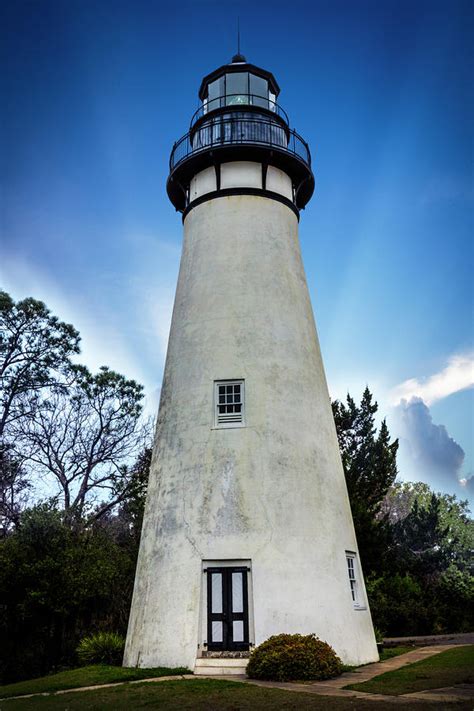 The Amelia Island Lighthouse Photograph by Debra and Dave Vanderlaan - Pixels