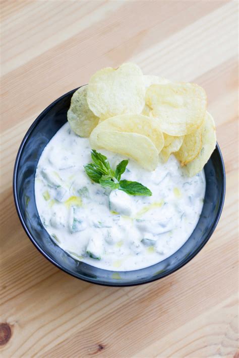 Cucumber Yogurt Dip, Persian Mast o Khiar