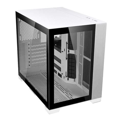 Gabinete Lian Li 011 Dynamic Mini Modular Lateral De Vidro Branco ...