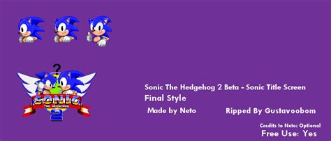 Sonic 2 Beta - Sonic Intro (Final Style) by gustavoobom on DeviantArt