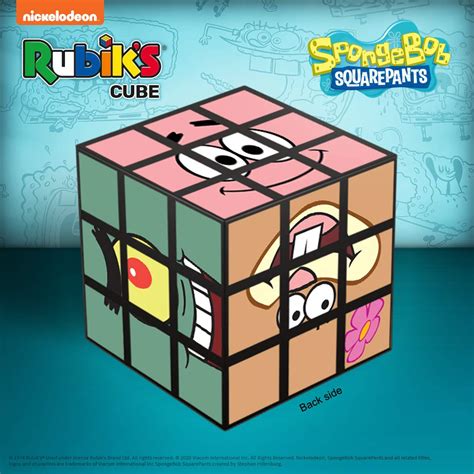 Spongebob Squarepants Rubik's Cube | Collectible Puzzle Cube Featuring Characters - Patrick ...