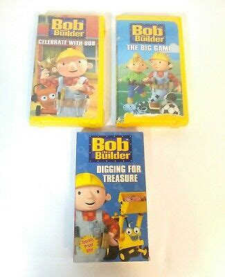 BOB THE BUILDER VHS Tape Lot of (3) £6.46 - PicClick UK