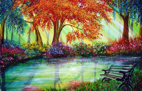 Beautiful Scenery Pictures Flowers Drawing | Best Flower Site