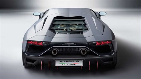 Lamborghini Confirms Aventador Ultimae Is Its Last Pure V12 Car