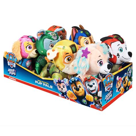 Paw Patrol Aqua Pups Plush Asst - WHB Malaysia