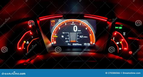 Dashboard Performance Sports Car Stock Photo - Image of performance, civic: 270306566