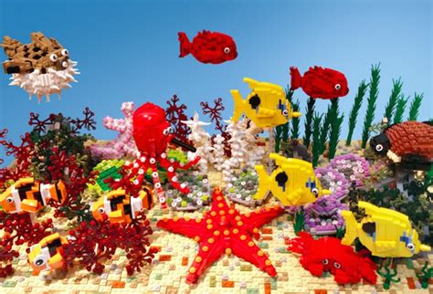 lego sea creatures | Inhabitots