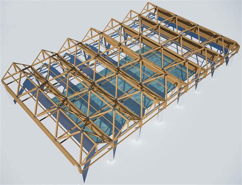 Glulam wooden truss - SPACEWOOD - WOOD SYSTEM INTERNATIONAL SRL - for ...