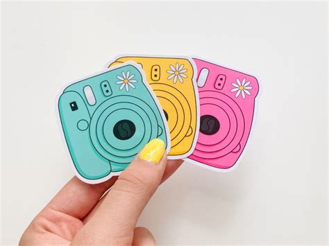 Instant Camera Stickers - Etsy