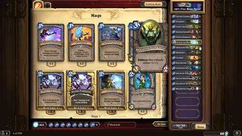 Hearthstone Deck Spotlight: Free Basic-Only Mage Deck - YouTube