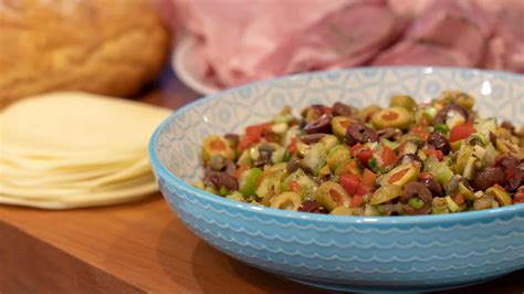 Muffuletta Olive Salad Spread Recipe