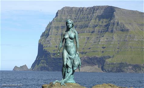 Mikladalur's Kópakonan on the Faroe Islands - Mermaids of Earth