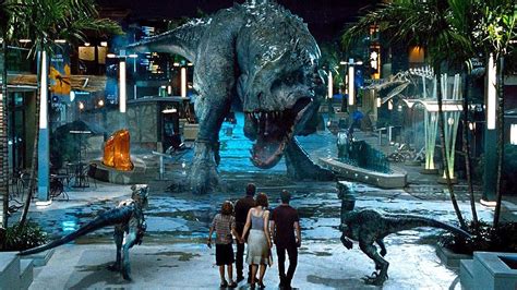 Raptors vs Indominus Rex Scene - Jurassic World (2015) Movie Clip HD ...