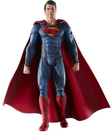 Superman Man of Steel Movie Masters Superman Action Figure Mattel Toys - ToyWiz