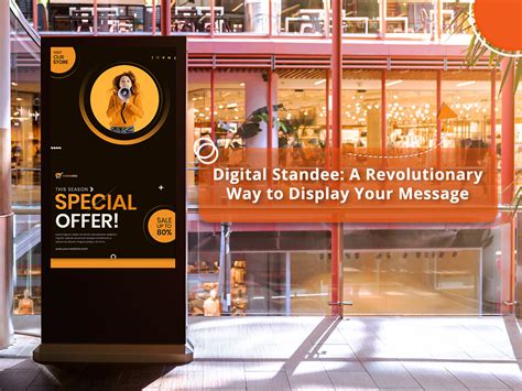 Digital Standee: A Revolutionary Way to Display Your Message - Sparsa Digital