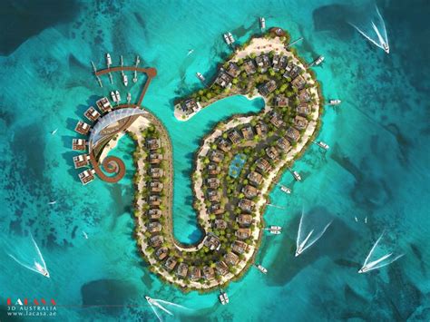 Note to self- move to seahorse island Floating Architecture, Resort Architecture, Futuristic ...