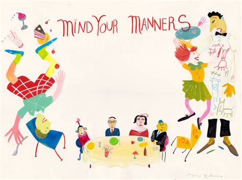 Mind Your Manners – R. MICHELSON GALLERIES