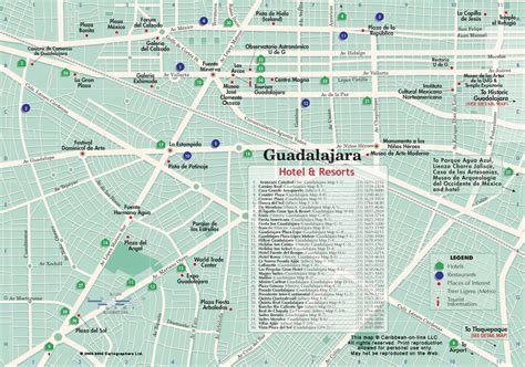 Guadalajara City Map