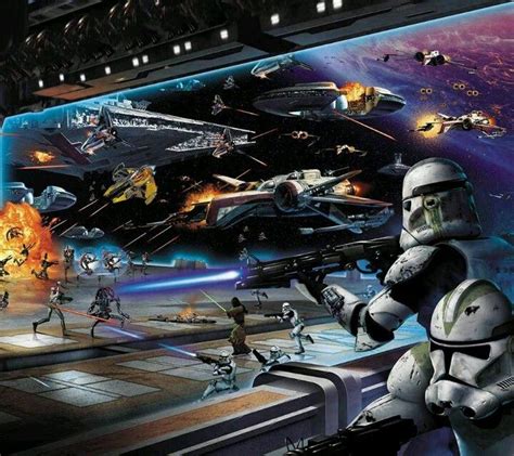 Battle over Coruscant in a hangar Star Wars Rpg, Star Wars Ships, Star ...