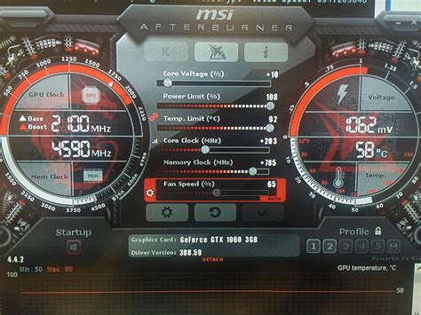 Vrijlating Identiteit Terminologie gtx 1060 oc settings Stuwkracht ...