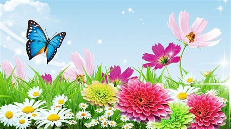 Butterfly Garden Wallpapers - Top Free Butterfly Garden Backgrounds ...