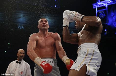 Anthony Joshua vs Wladimir Klitschko winner and SCORECARD | Daily Mail ...