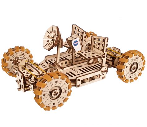 Ugears DIY 3D model kit NASA Lunar Rover