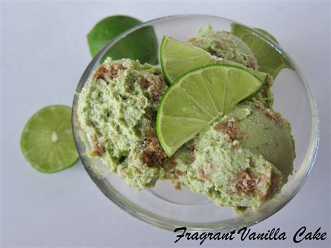 Key Lime Pie Ice Cream | Fragrant Vanilla Cake