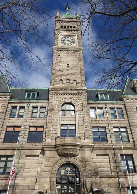 Lowell, Massachusetts City Hall Detail | Built in 1893, this… | Flickr