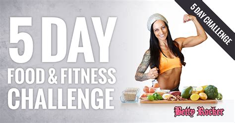 5 Day Food and Fitness Challenge