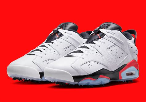 Air Jordan 6 Golf "White/Infrared/Black" DV1376-106 | SneakerNews.com