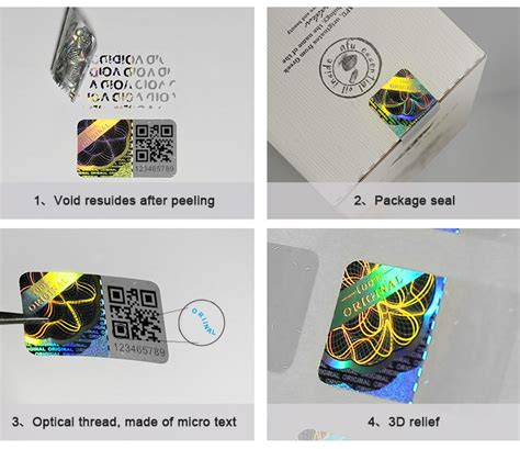 Hologram Security Seal Sticker Manufacturer — NIPIMAGE