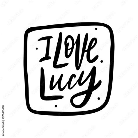 I Love Lucy Logo Vector