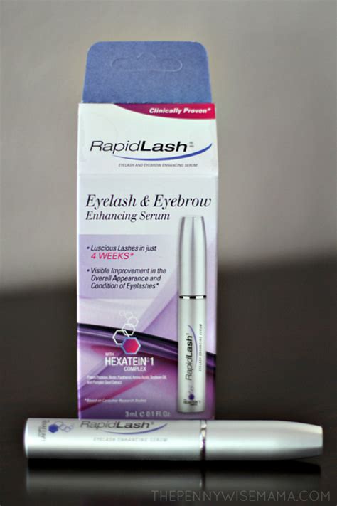 My Experience with RapidLash Eyelash Enhancing Serum - The PennyWiseMama