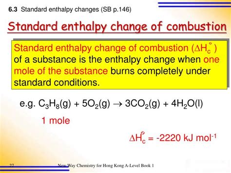 Enthalpy Change