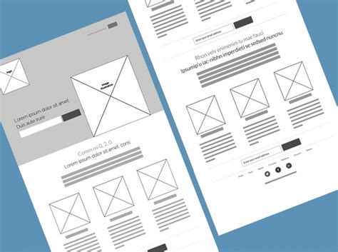 10 must-see wireframe examples to inspire your next design | Cacoo