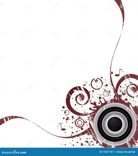 Music vector background stock vector. Illustration of creative - 13431787