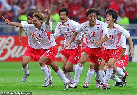 South Korea's wild run to the 2002 World Cup semi-finals | Daily Mail Online