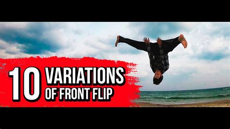 10 VARIATIONS OF FRONT FLIP - PARKOUR & FREERUNNING TRICKS - YouTube