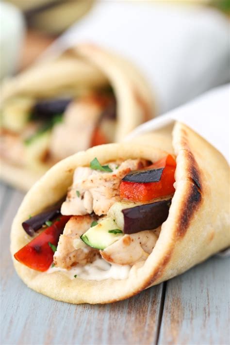 Mediterranean Chicken Pita Wraps-18 - Olga's Flavor Factory