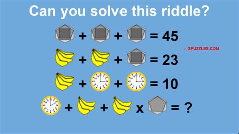 Math Equation Puzzles And Riddles | Genius Puzzles