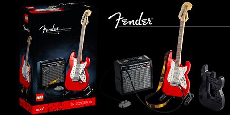 Introducing The LEGO Ideas Fender Stratocaster - BricksFanz