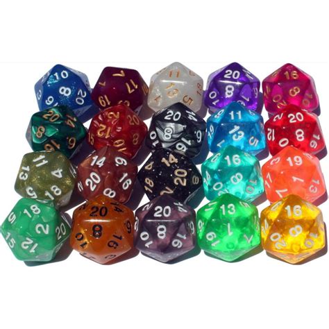 The 20/20 Dice Pack | Twenty 20-Sided Dice - Walmart.com - Walmart.com