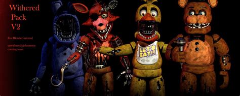 FNAF 2 Withered Pack V2 [FULL DOWNLOAD] by CoolioArt.deviantart.com on @DeviantArt in 2021 ...