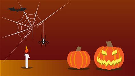 Orange Halloween Background 1013014 Vector Art at Vecteezy